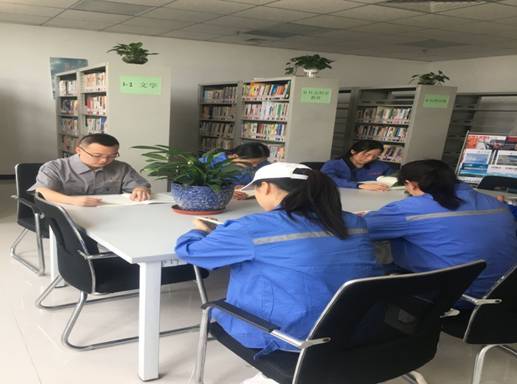 新疆银通建设(集团)有限公司职工之家图书室、活动室开放